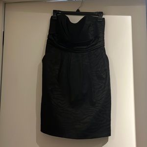 Strapless Little Black Dress